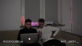 Two whores are fucking with our guys in an orgy