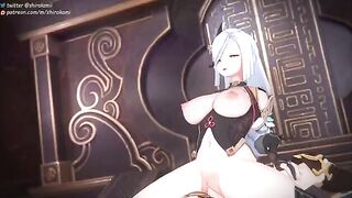 Hentai compilation with many Genshin Impact girls getting fucked