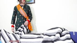 Young Indian maid got a big dick in her pussy