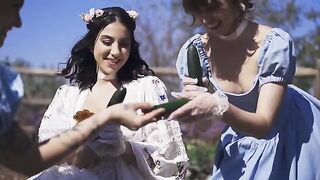A hot threesome in the park with Riley, Ryan, and Lena that you don’t want to miss!
