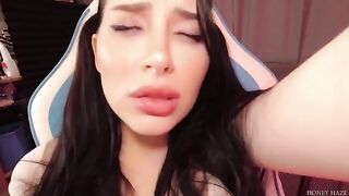 The cute girl cheats on her boyfriend with stepbrother
