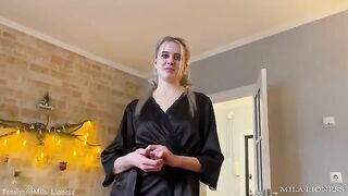 Pervert stepson fucks his gorgeous stepmom in sexy lingerie