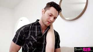 What is your small dick going to get hard for me? Kiara Cole furiously asks her stepbrother