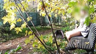 A guy flashed his dick and a hot MILF gave him a titty fuck