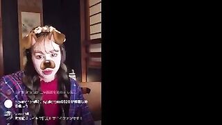 I fucked my big girlfriend on Instagram Live and gave her creampie