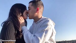 Tinder hook-up in the park, no shame in public sex