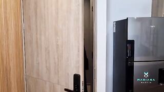 A widow is roughly fucked by her stepson the day of her husband’s passing, in a intense anal scene