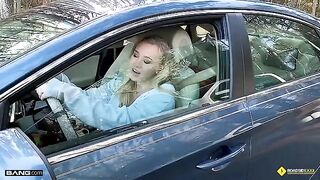 Lucky mechanic plowed a busty blonde babe Bailey Brooke