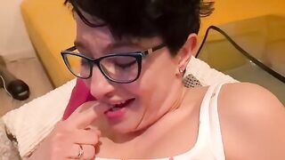 The stepbrother did not expect to see a porn video with his stepsister
