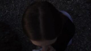 Girl agreed to fuck on the beach for her friends and a guy