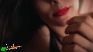My crazy stepmom with red lips fucks me every day