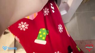 I helped my stepmom get out of the washing machine, and we fucked