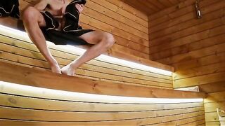 I showed my dick to three strangers in the sauna and got wild