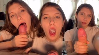 Guy made a bold move on his stepsister, and she got wild with him
