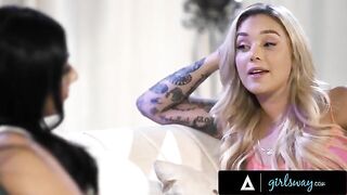 Two close girlfriends, Violet Myers and Kali Roses, share a deep connection