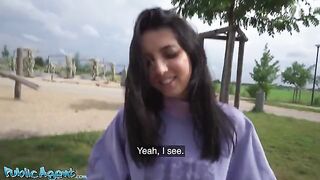 A slim college girl is willing to do anything for money, even sex
