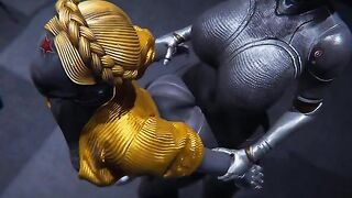 Ballerinas from Atomic Hearth get fucked by a Futanari in a steamy scene