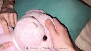 Young and beautiful, a 18-year-old girl has sex with her boyfriend on camera