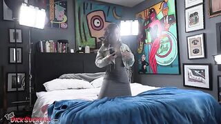 Dharma Jones sure knows how to suck a big one in this steamy scene