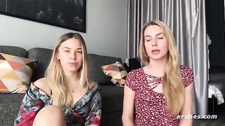Sexy amateur babes are having their way with each other