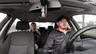 The luckiest taxi driver ever, especially on rainy days