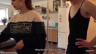 I made a bet with my stepbrother for Tik-Tok challenge