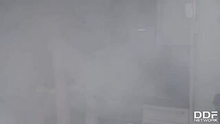 Firefighters fucked busty slut Monika Fox in an intense scene