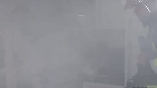 Firefighters fucked busty slut Monika Fox in an intense scene