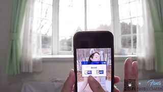 A cute girl is locked in a doghouse and gets creampied by a stepmom