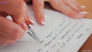 A Spanish lesson turns into a wet pussy squirt session