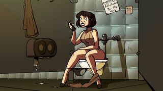 The girl from the coffee shop grew up and became a giantess