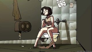 The girl from the coffee shop grew up and became a giantess