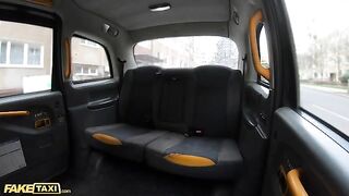 Fake taxi ride turns into a hot encounter with Jenny Doll