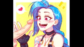 Hentai compilation with the best Jinx sex scenes