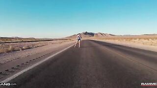 Skateboarder Freya Parker gets fucked hard in an intense session
