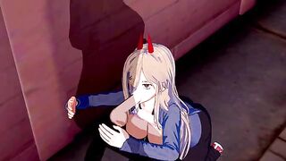The Chainsaw Man finally got his wish and had his way with Power