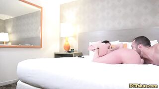Jennifer White gets her pussy eaten and smashed by a dick in a steamy scene