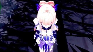 Kokomi gets her pussy full of cock in this Genshin Impact 3D hentai