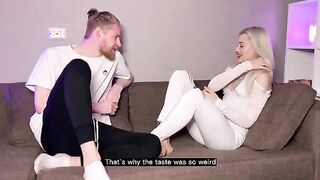 The girl accidentally smoked weed with her stepbrother and apologized
