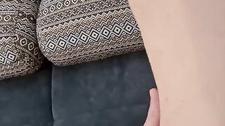 Skinny step mom is hungry for a big cock