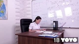 I dream of fucking with my teacher and finish in his chair