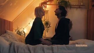 A couple has real, slow, and deep sex at home, inspired by true love