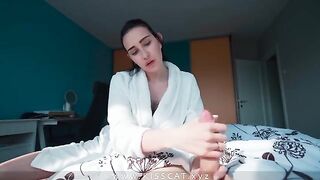 Stepson fucks his stepmom and cum inside her pussy