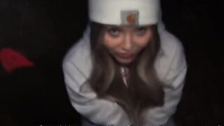 A slutty girl gets fucked by skaters in a steamy scene