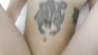 A girl with a big lip seduced a stranger and fucked with him