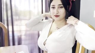 Busty Latina schoolgirl gets fucked by her math teacher to pass hard