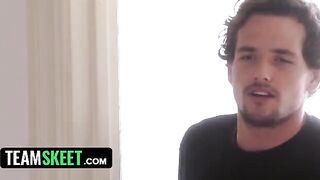 Big titty stepmom Crystal Rush gets pounded hard by horny stepson