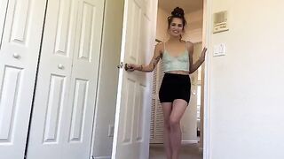 The hot Latina step sister shows you how to relax and get a deep pussy