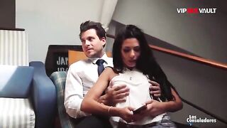 Hot foursome with Alexa Tomas and Sicilia, the craziest Spanish action ever
