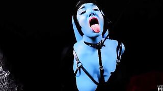Alien Twi'lek needs to please you in this Star Wars parody, featuring intense action